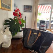 Sac à main Bellevue GM Louis Vuitton Cuir verni Monogramme Amarante